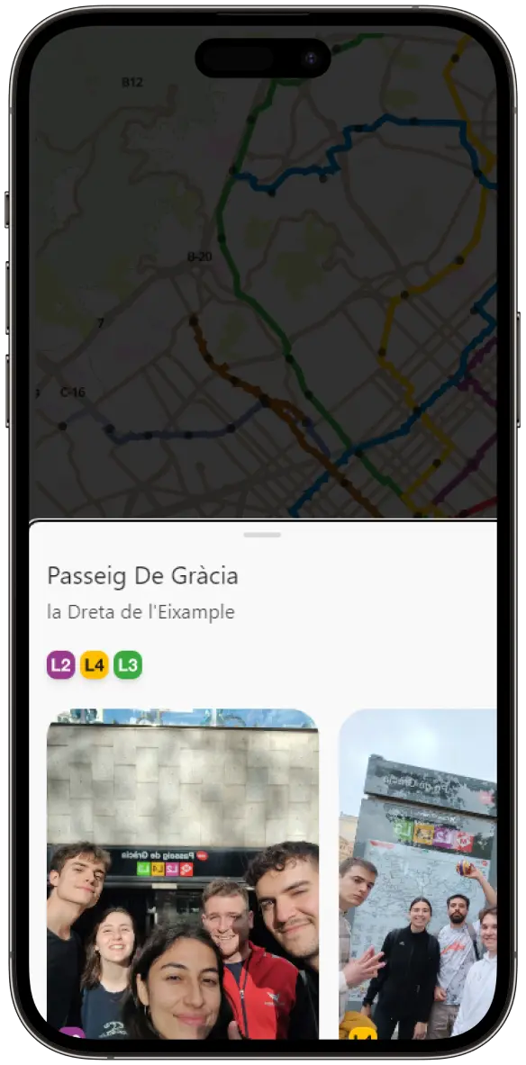 Stickies notes mobile mockup image